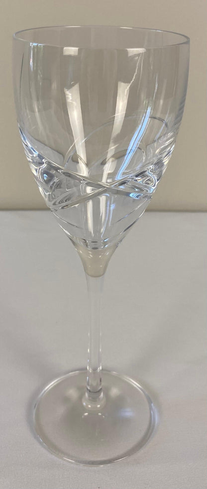 Set of 12 Cut Crystal Wine Glasses by Lenox — detail 3