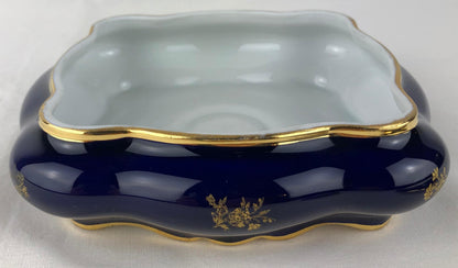 Limoges Porcelain Lidded Candy Dish Trinket or Jewelry Box French — detail 9