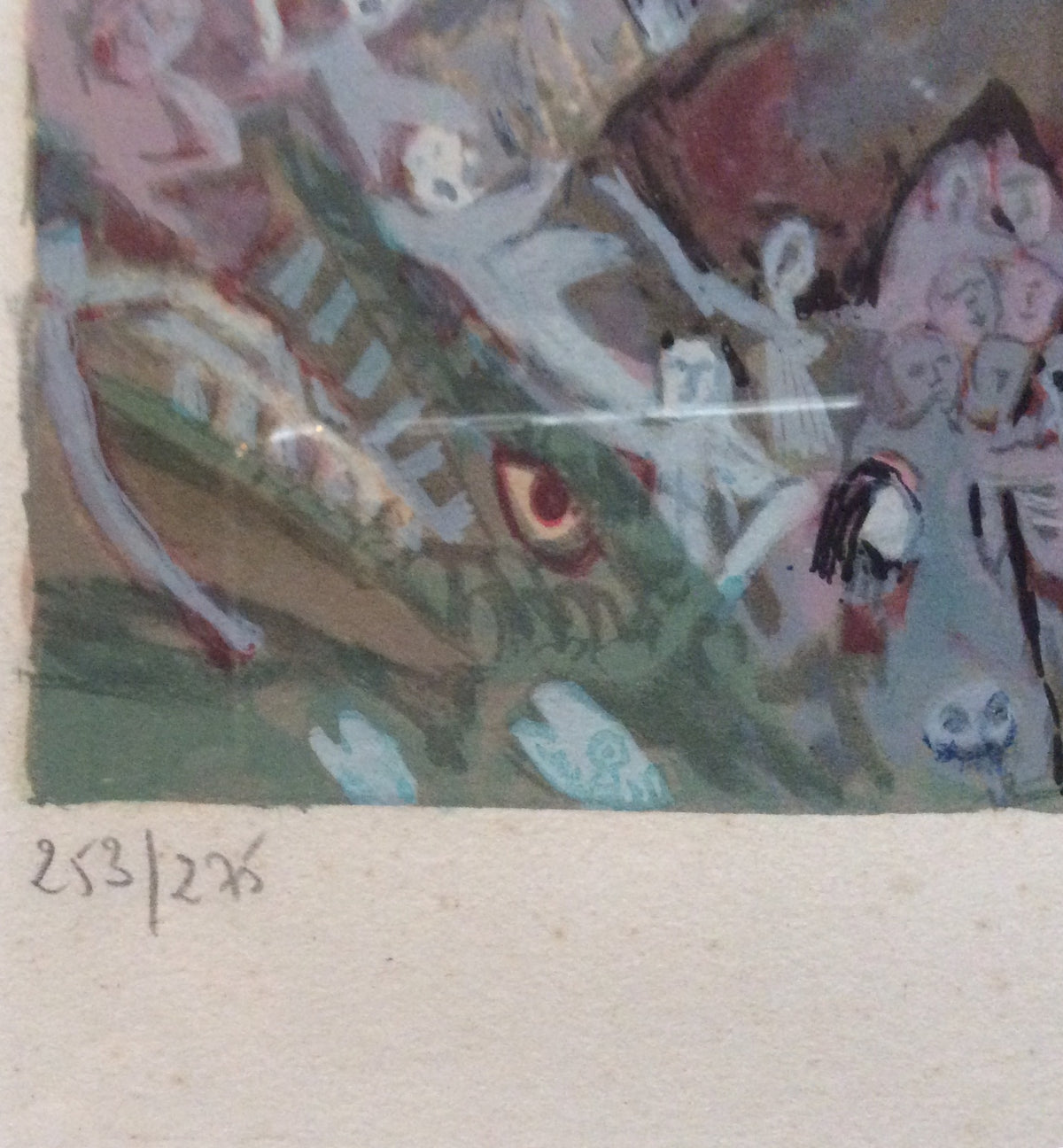 Marcel Marceau Limited Edition Figurative Lithograph Hand Signed and Numbered — detail 4