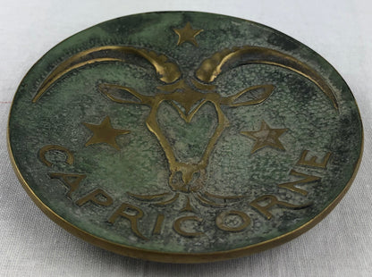 Max Le Verrier Bronze Key Holder Vide Poche, Capricorn Zodiac — detail 2