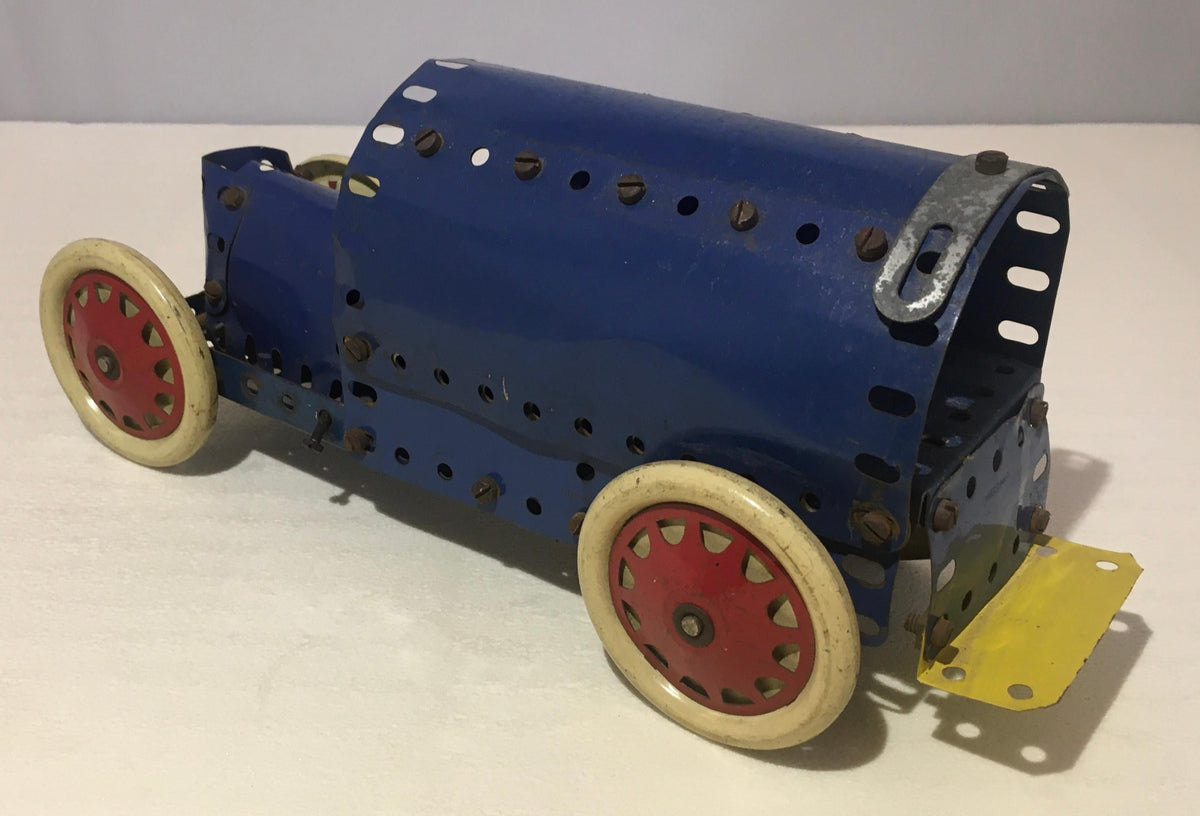 Antique Meccano Brass Display Toy Car — detail 5