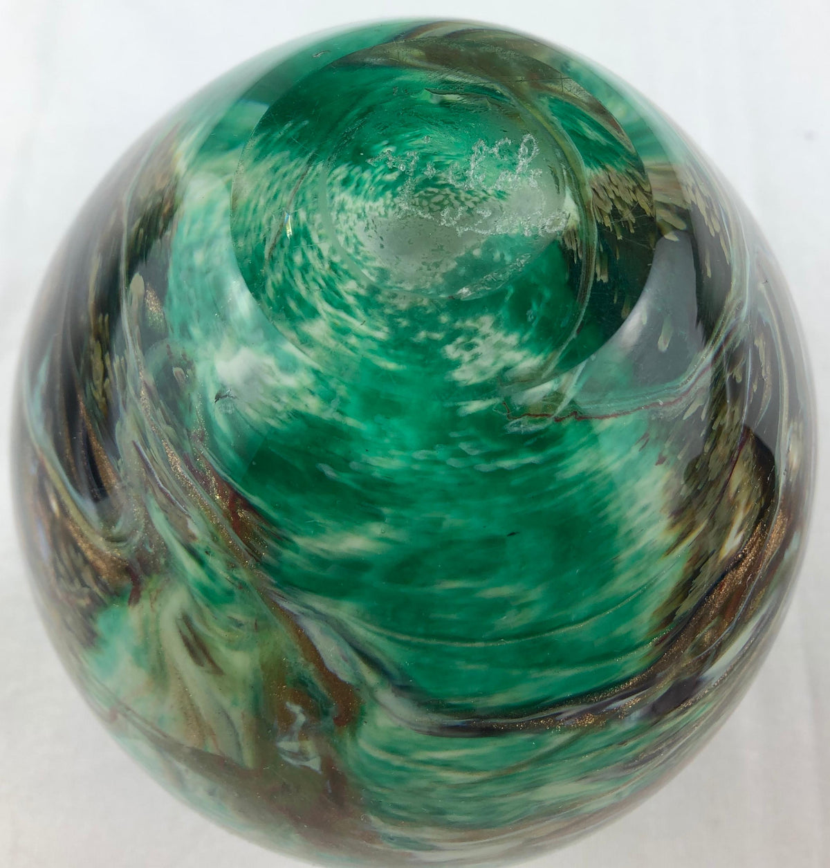 Biot Pottery Jean-Claude Novaro Style Hand Blown Art Glass by Michele Luzoro — detail 10
