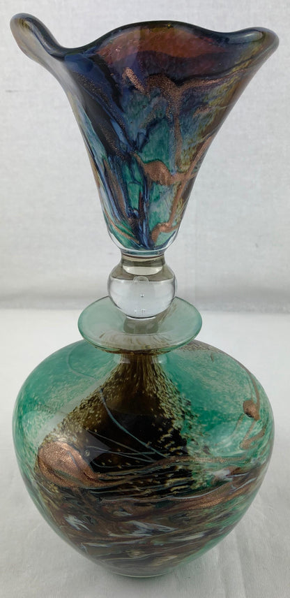 Biot Pottery Jean-Claude Novaro Style Hand Blown Art Glass by Michele Luzoro — detail 5
