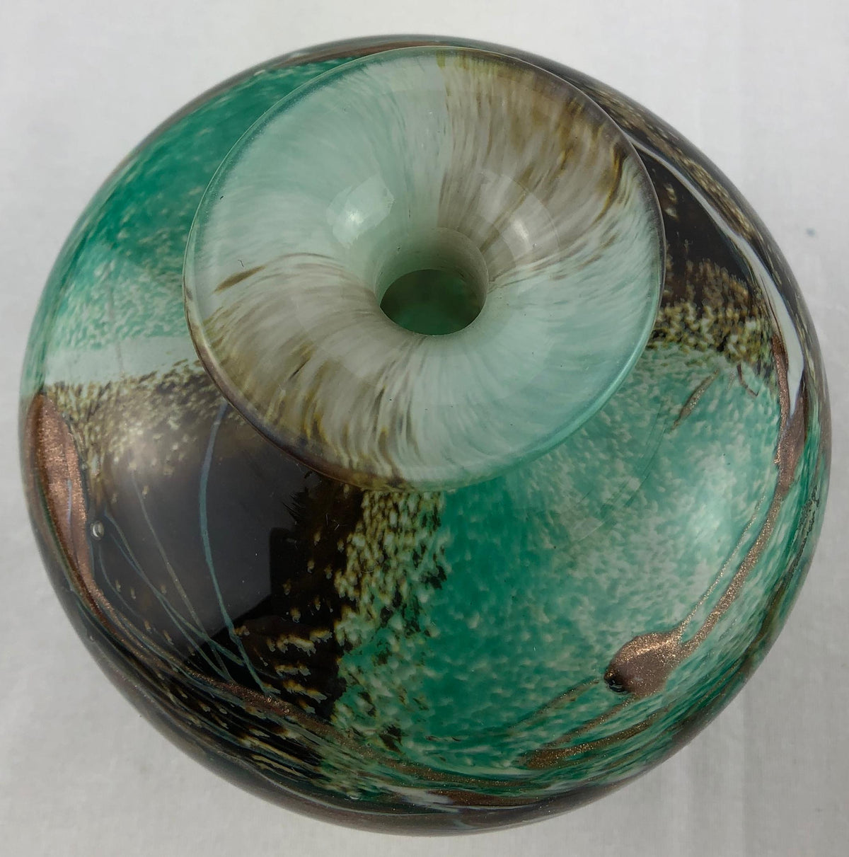 Biot Pottery Jean-Claude Novaro Style Hand Blown Art Glass by Michele Luzoro — detail 6