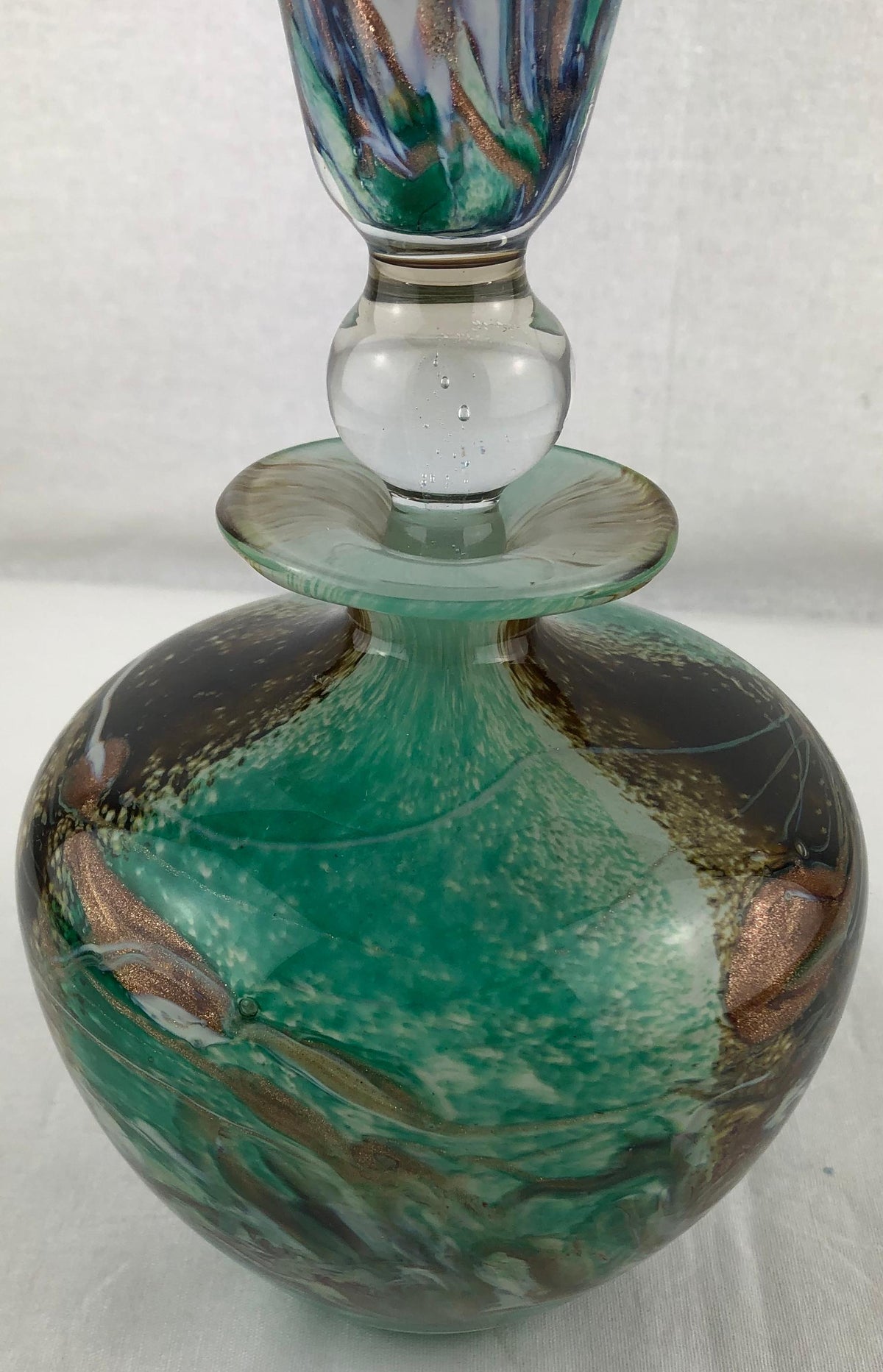 Biot Pottery Jean-Claude Novaro Style Hand Blown Art Glass by Michele Luzoro — detail 8