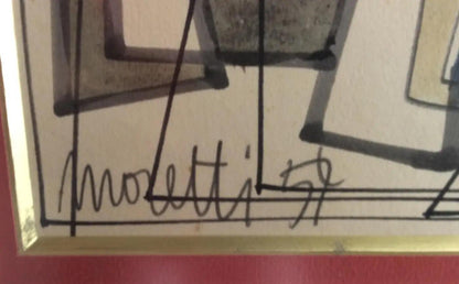 Raymond Moretti Original Painting — detail 4