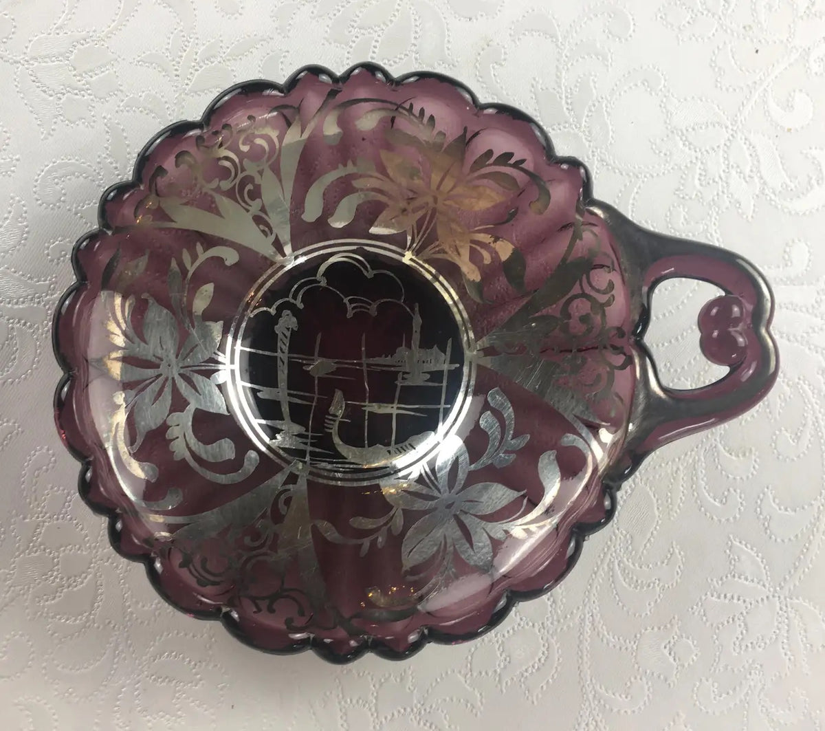 Murano Art Deco Style Dessert Service for 6 — detail 6
