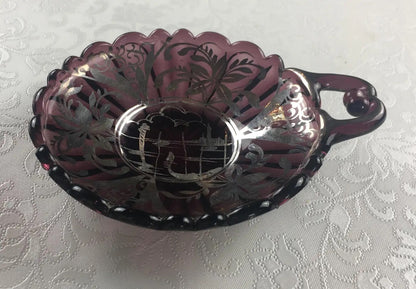 Murano Art Deco Style Dessert Service for 6 — detail 5