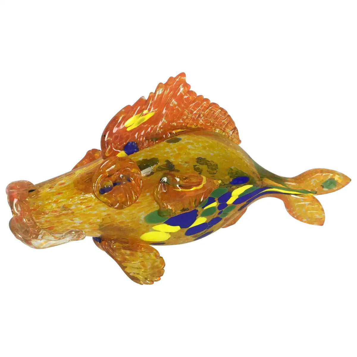 Murano Flecked Art Glass Fish
