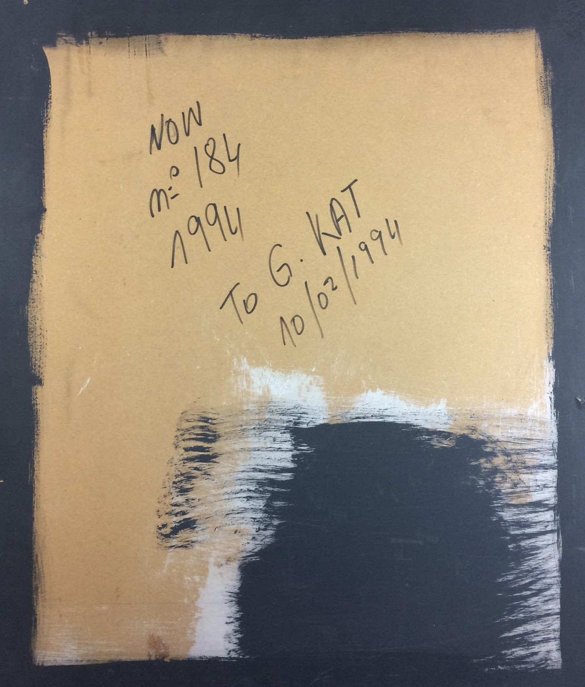 Original 20th Century Abstract Painting — detail 11
