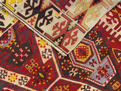 Large American Southwestern Tribal Style Kilim Rug — detail 3