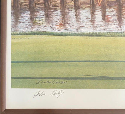 PGA Golf Tournament Autographed Lithograph, Certified Sports Memorabilia — detail 3