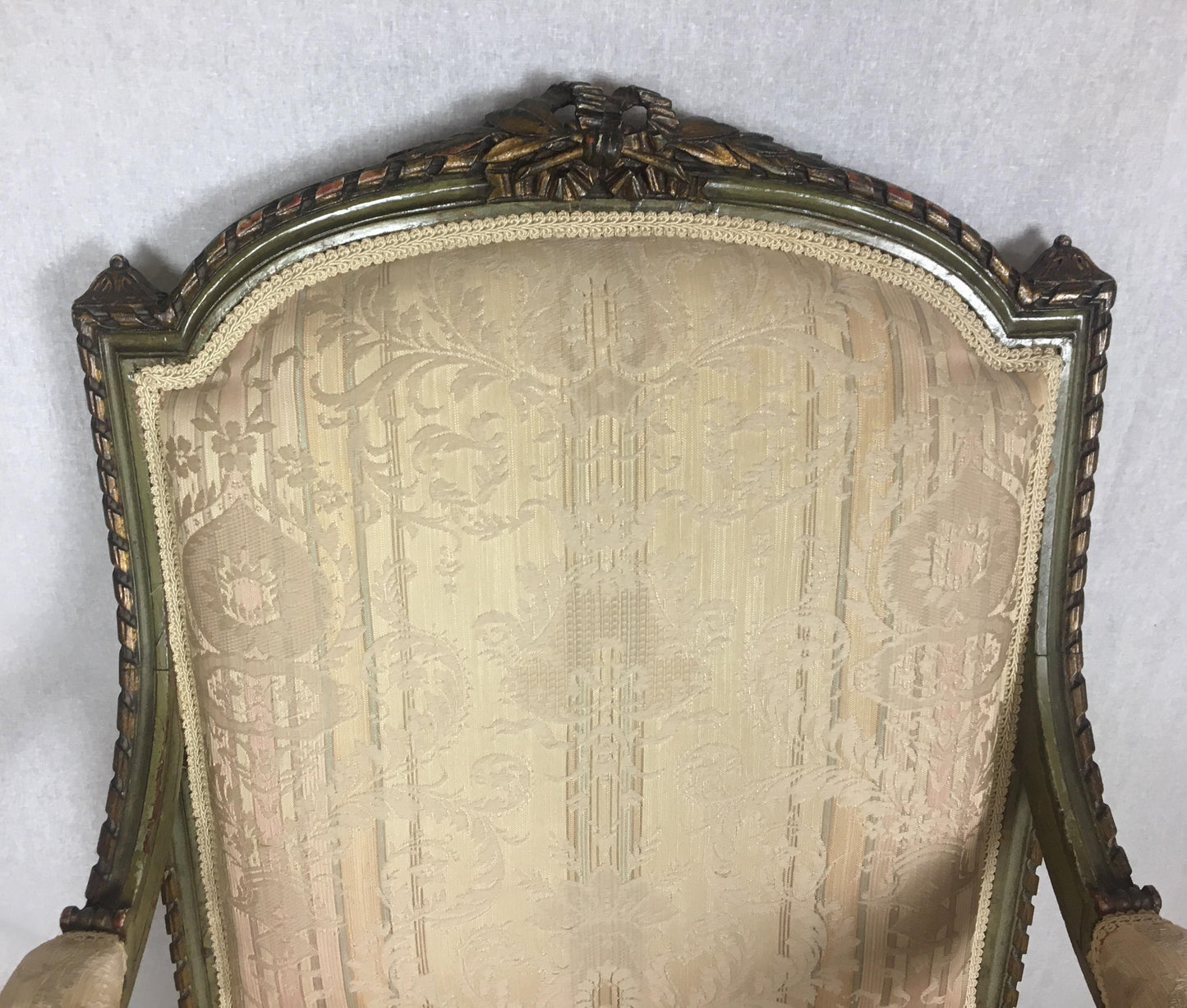 Pair of French Louis XVI Armchairs — detail 6