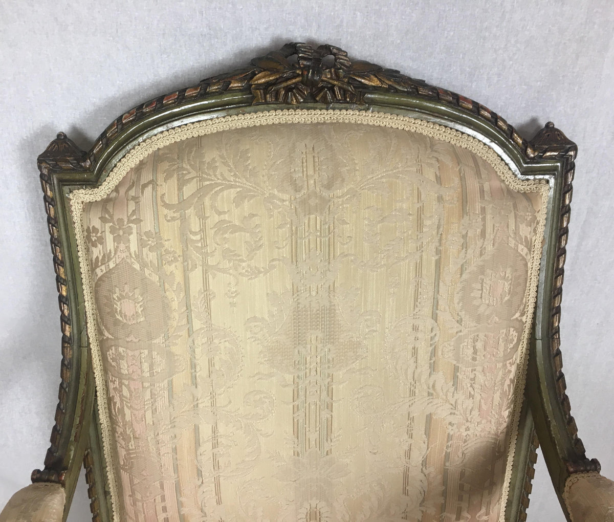 Pair of French Louis XVI Armchairs — detail 6