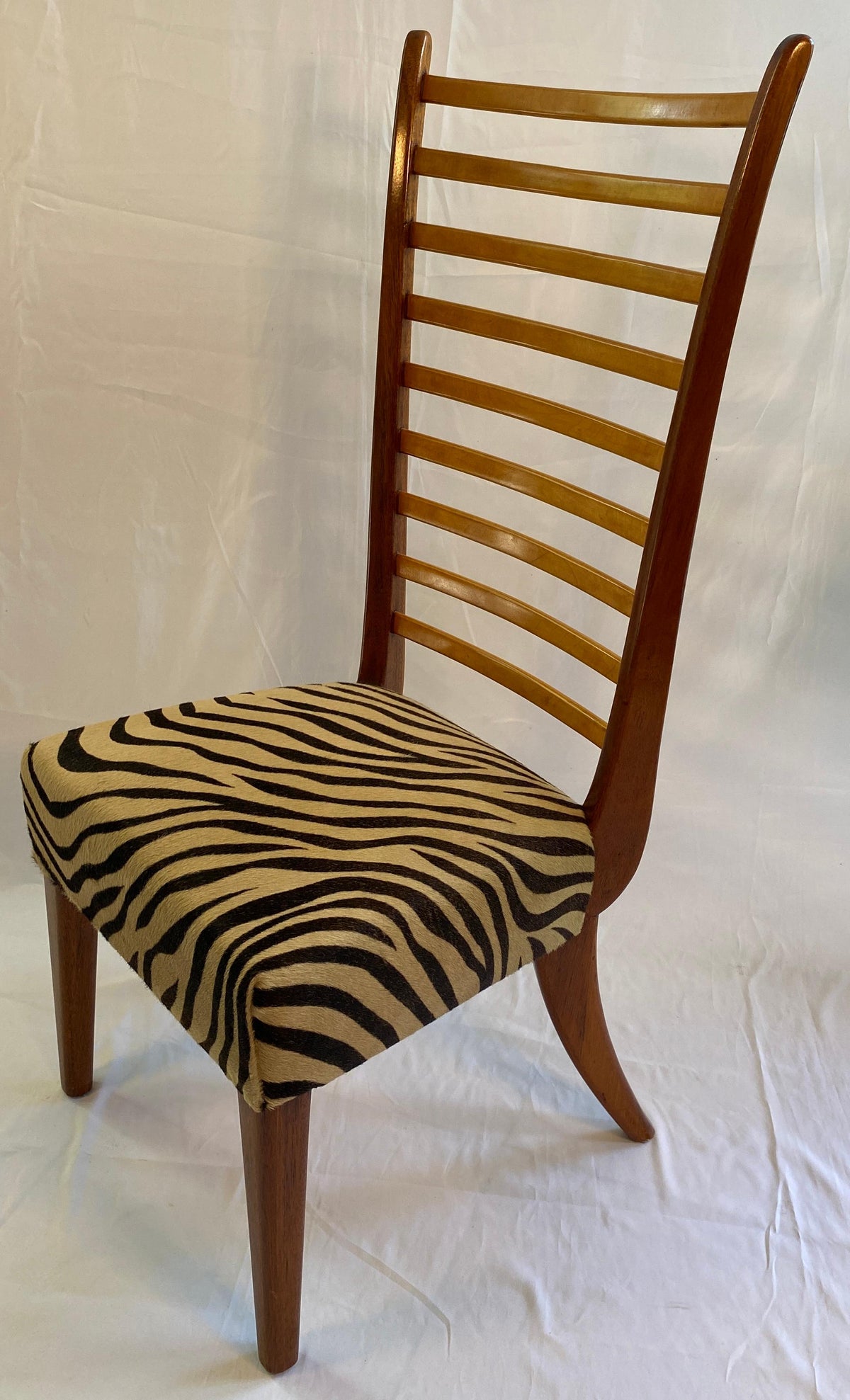 Important Italian Mid-Century Dining Table with 6 Chairs style of Paolo Buffa — detail 12