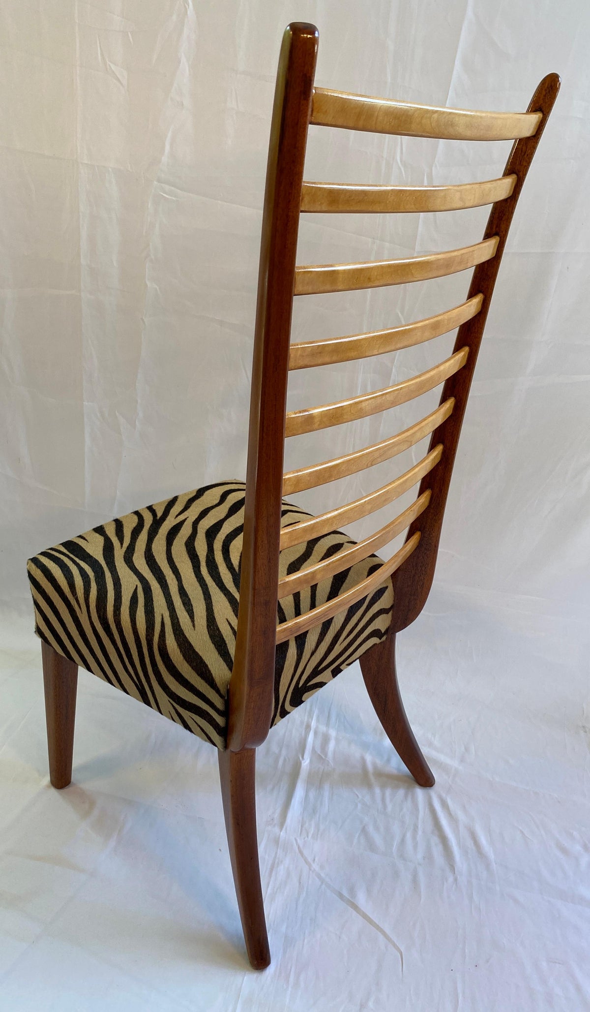 Important Italian Mid-Century Dining Table with 6 Chairs style of Paolo Buffa — detail 13