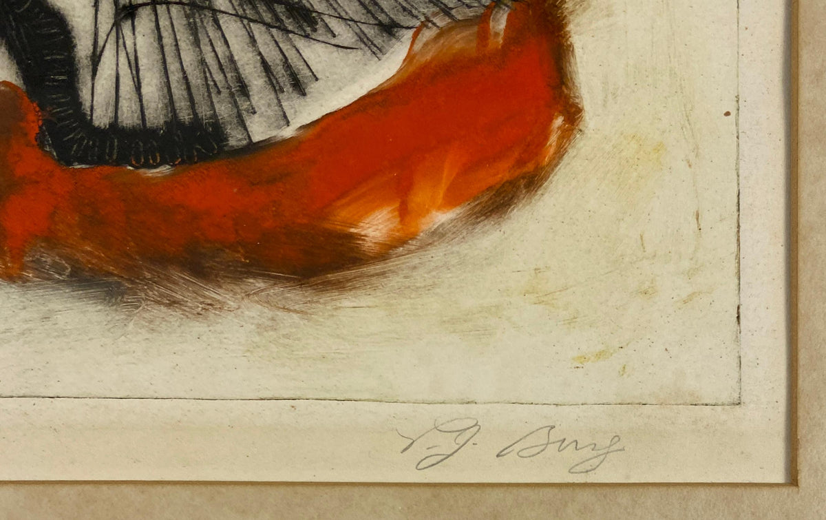 Patricia Jean Burg Color Lithograph — detail 5
