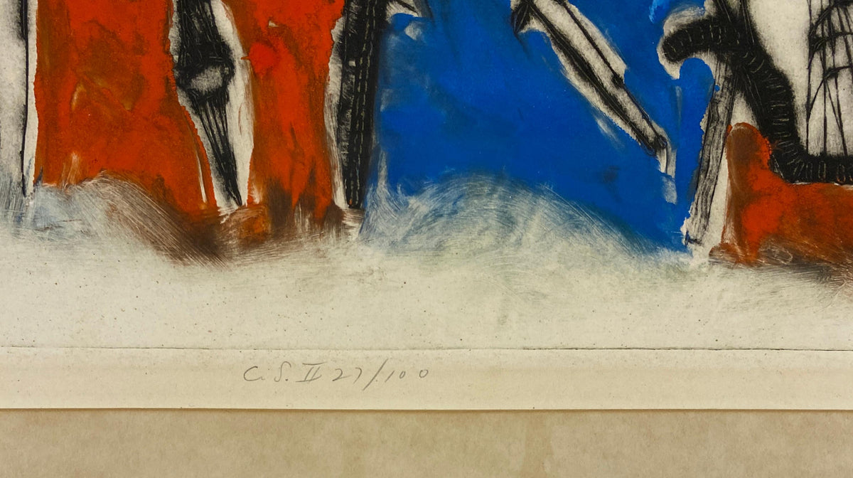 Patricia Jean Burg Color Lithograph — detail 6