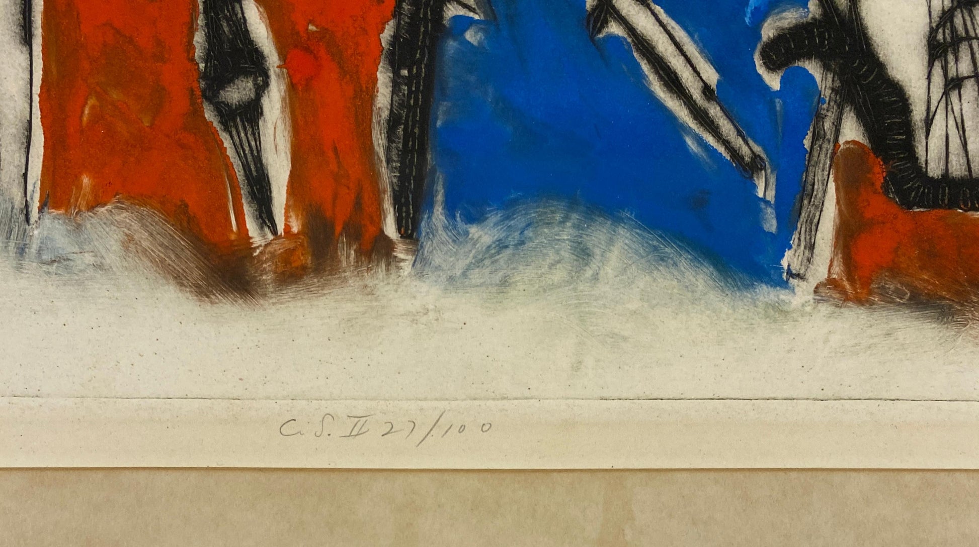 Patricia Jean Burg Color Lithograph — detail 6