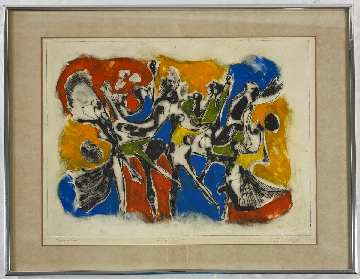Patricia Jean Burg Color Lithograph — detail 8