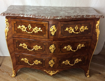 18th Century Louis XV Style Kingwood Commode by Pierre Roussel