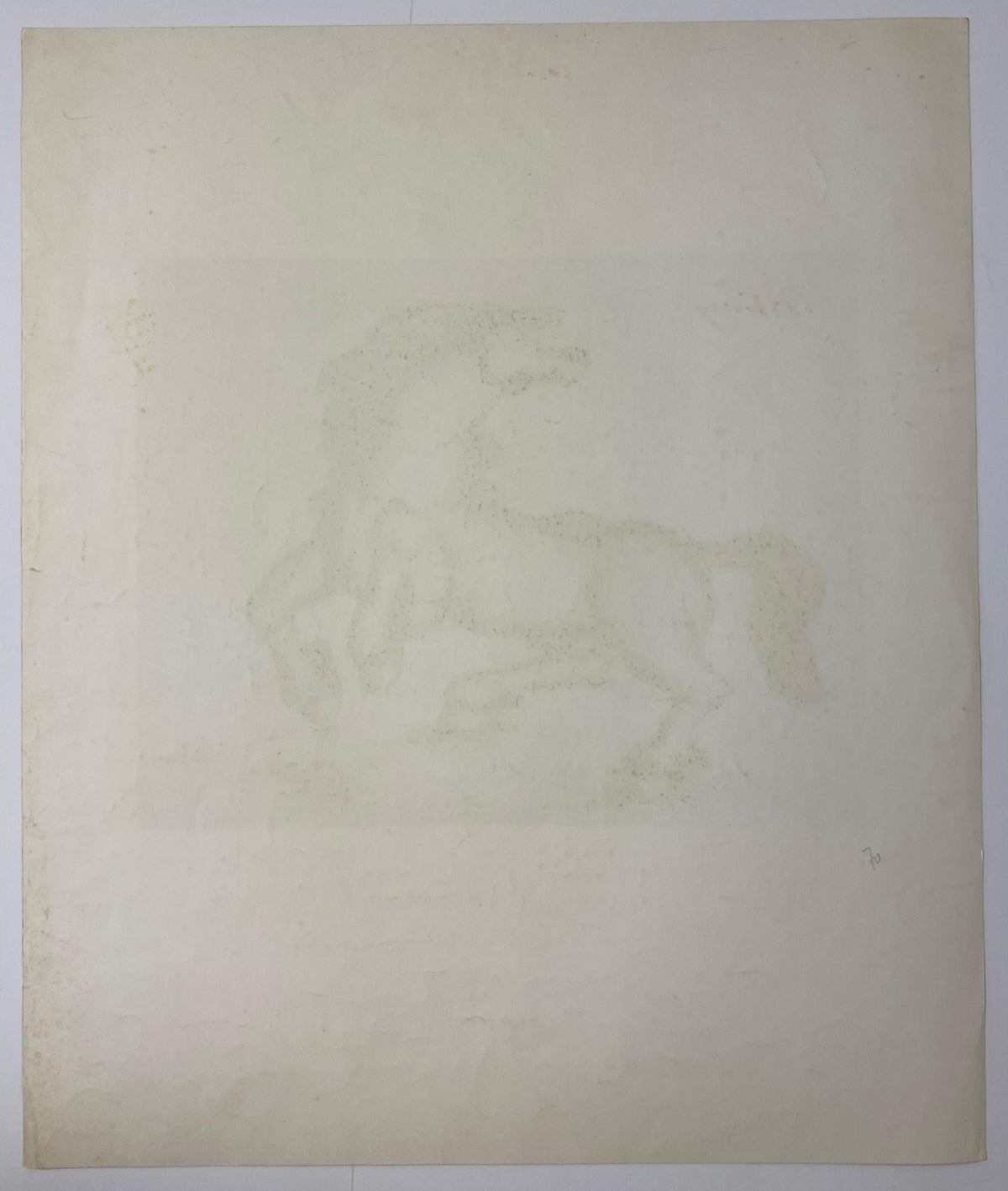 Franz Priking Fantastic Horse Lithograph, Hand Signed — detail 8