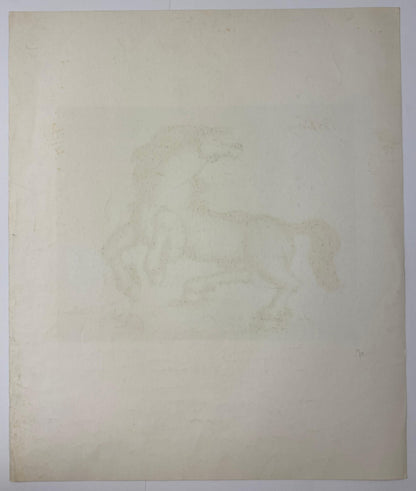 Franz Priking Fantastic Horse Lithograph, Hand Signed — detail 8