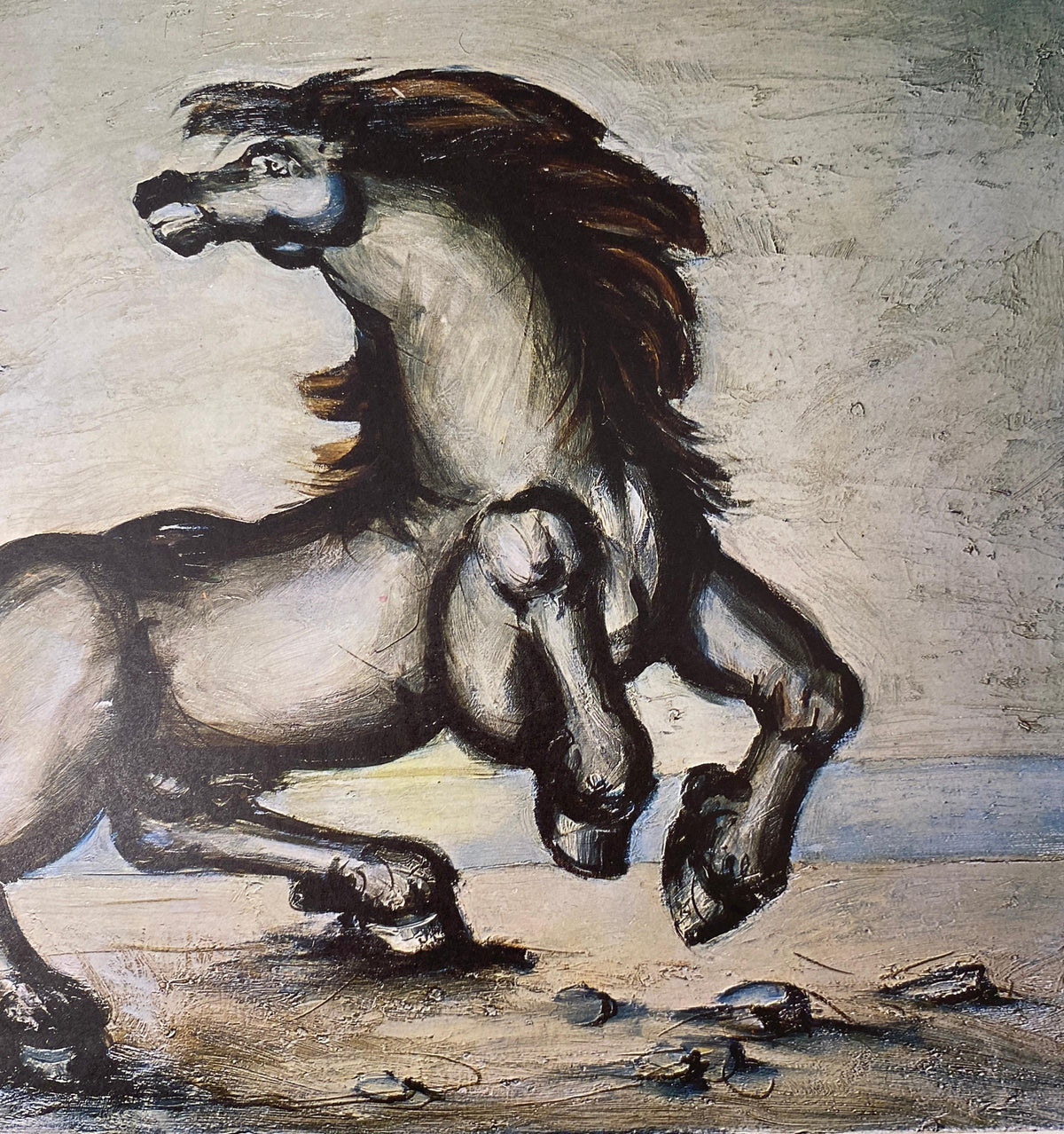 Franz Priking Fantastic Horse Lithograph, Hand Signed — detail 6