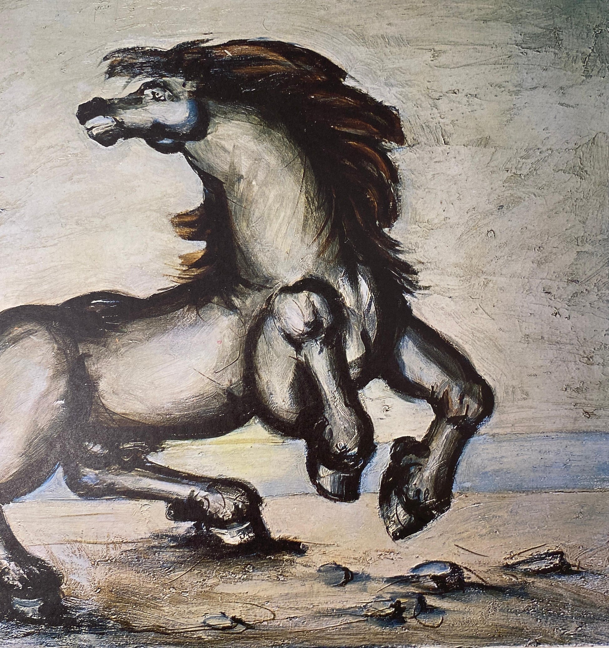 Franz Priking Fantastic Horse Lithograph, Hand Signed — detail 6