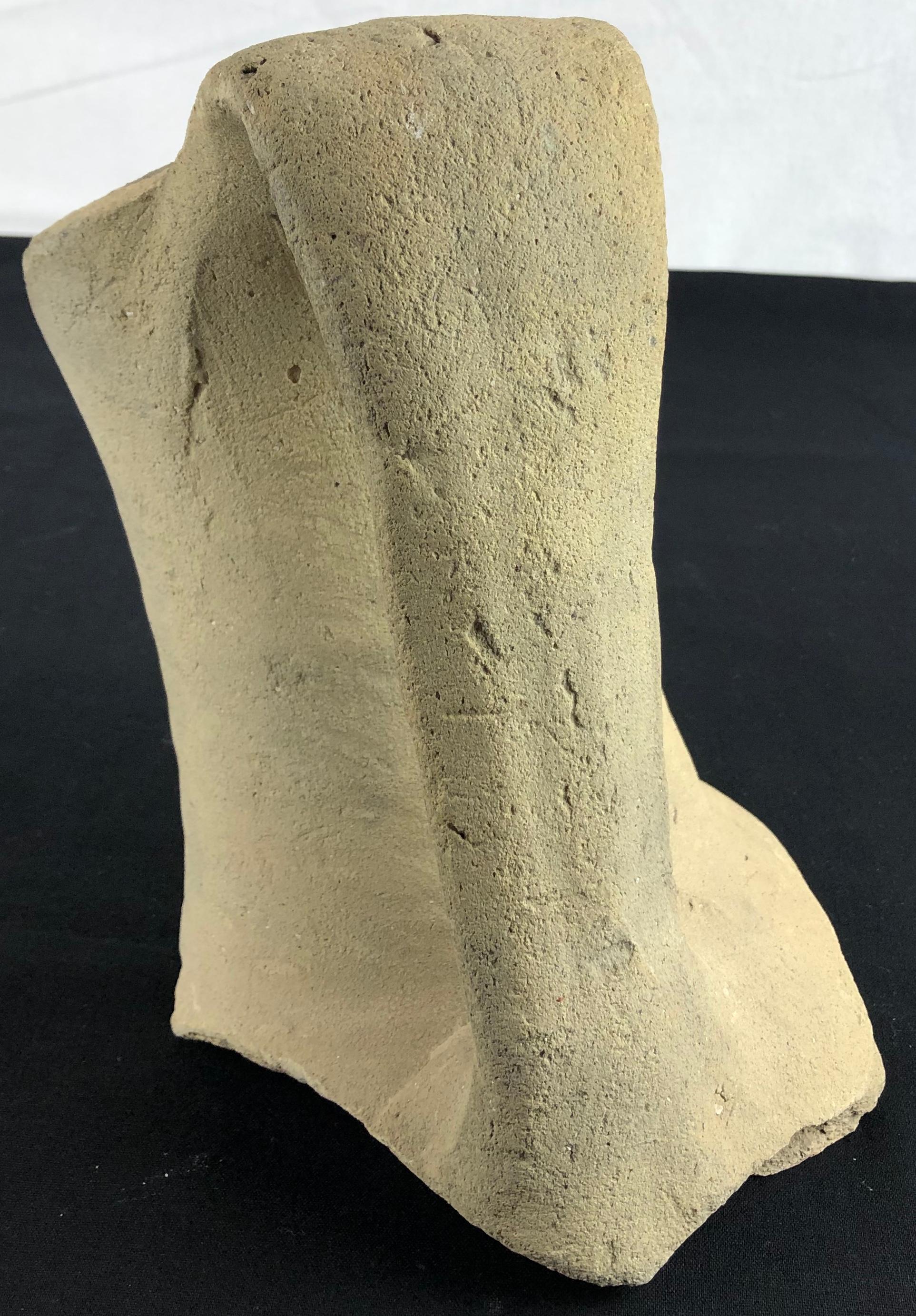 Roman Clay Pot Pitcher or Jar Fragment — detail 2