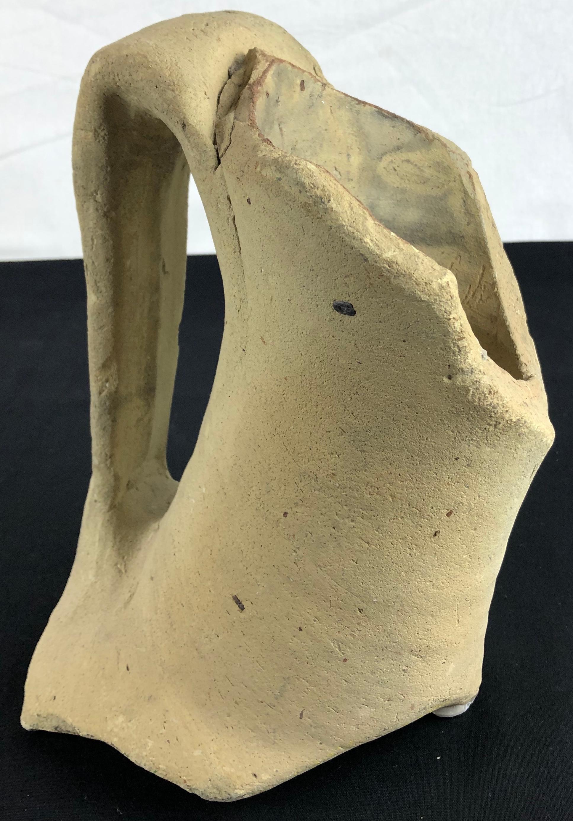 Roman Clay Pot Pitcher or Jar Fragment — detail 4