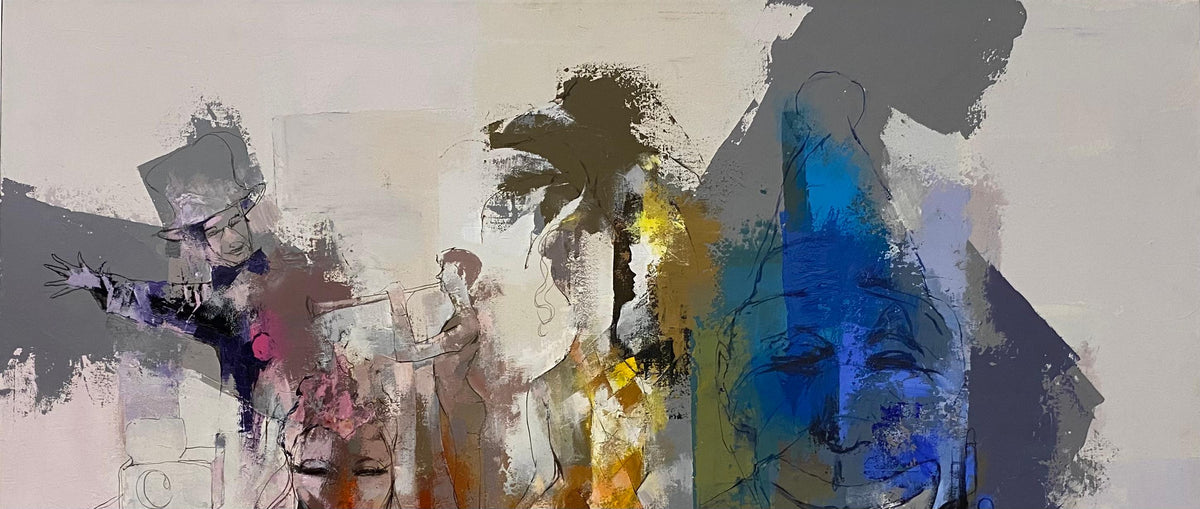 Roy Steinberg Oil on Canvas Painting Titled "The Wizard of Oz" — detail 6