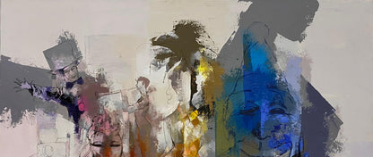 Roy Steinberg Oil on Canvas Painting Titled "The Wizard of Oz" — detail 6