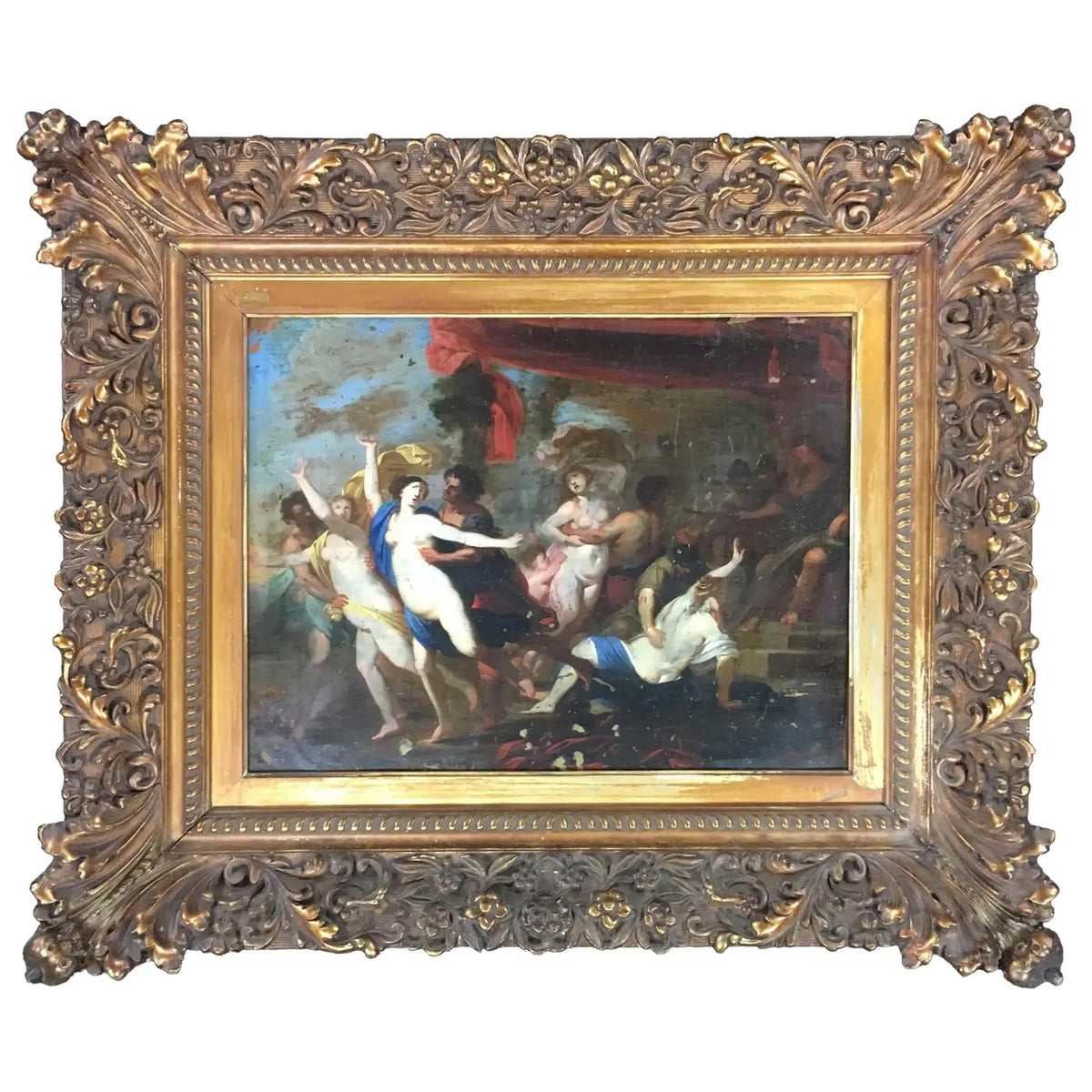 17th Century Baroque Painting on Copper, Circle of Sir Peter Paul Rubens