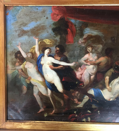 17th Century Baroque Painting on Copper, Circle of Sir Peter Paul Rubens — detail 3