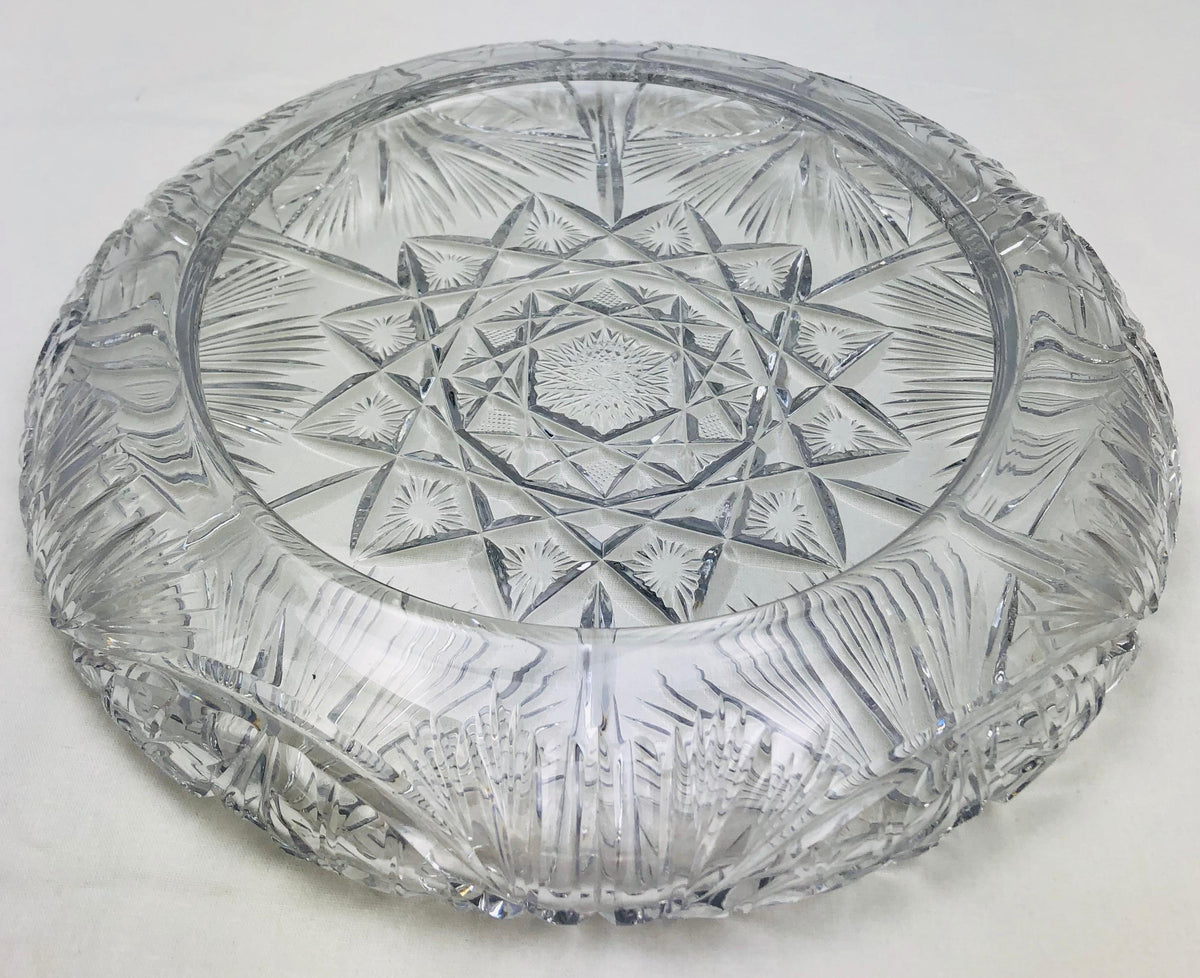 St. Louis French Hand Cut Crystal Decorative Bowl — detail 3