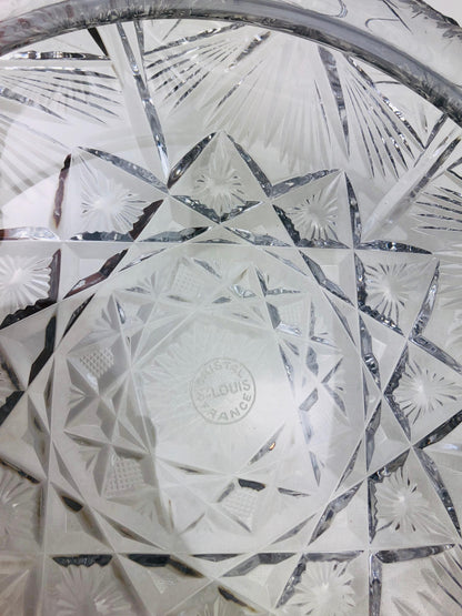 St. Louis French Hand Cut Crystal Decorative Bowl — detail 2