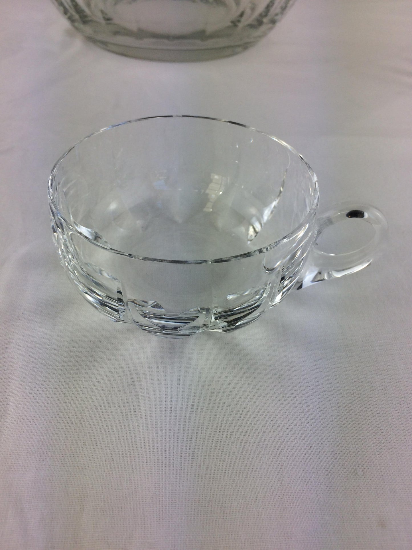 Saint Louis Cut Crystal Liquor Service Stemware Set Barware Service — detail 7