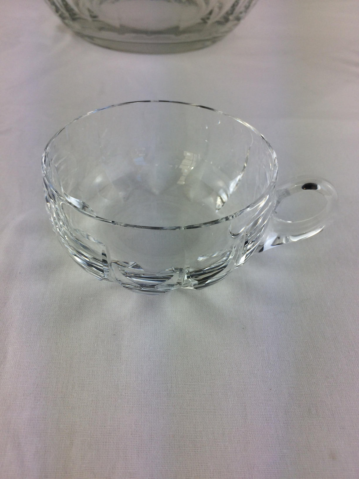 Saint Louis Cut Crystal Liquor Service Stemware Set Barware Service — detail 7