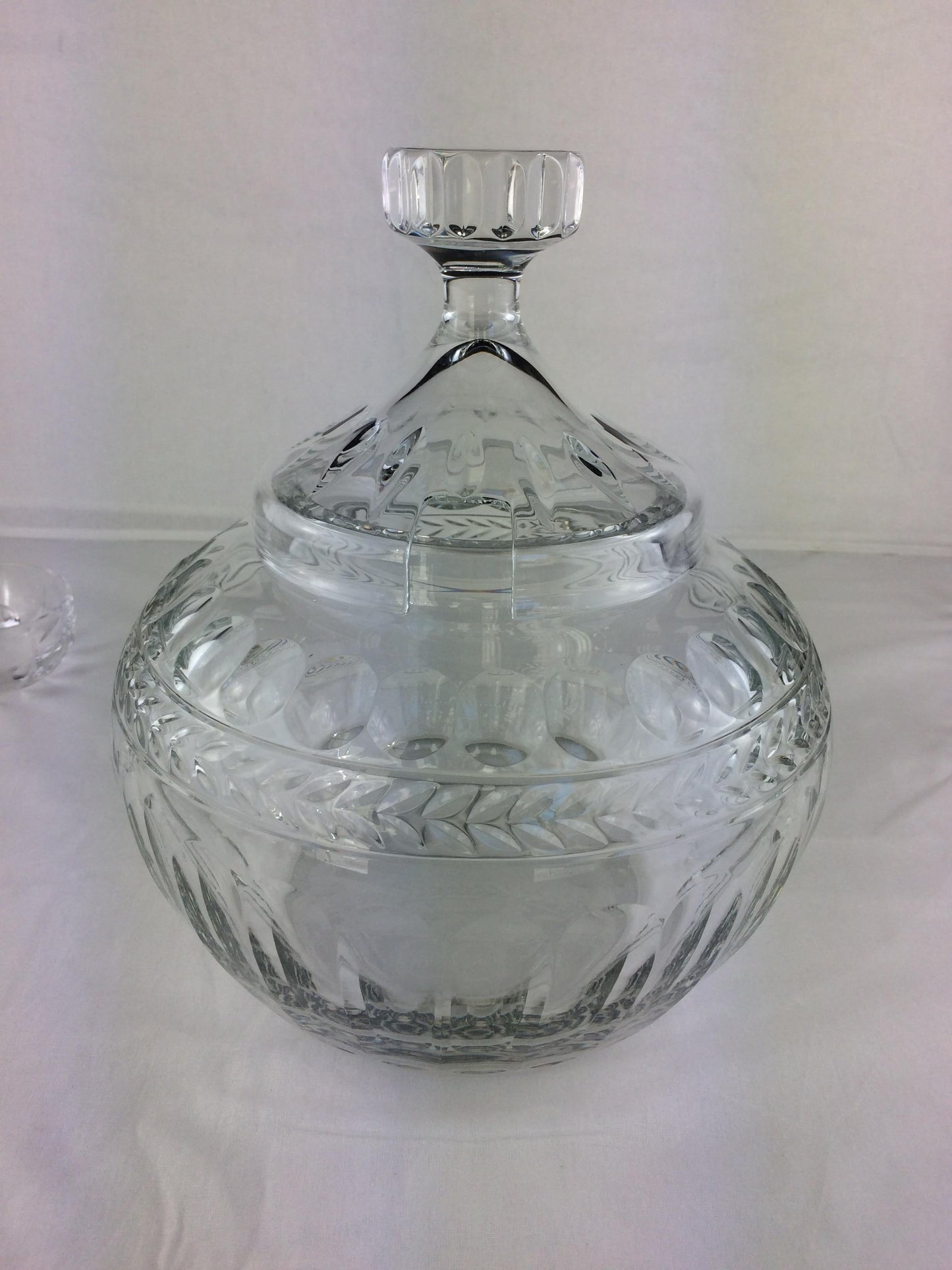 Saint Louis Cut Crystal Liquor Service Stemware Set Barware Service — detail 8