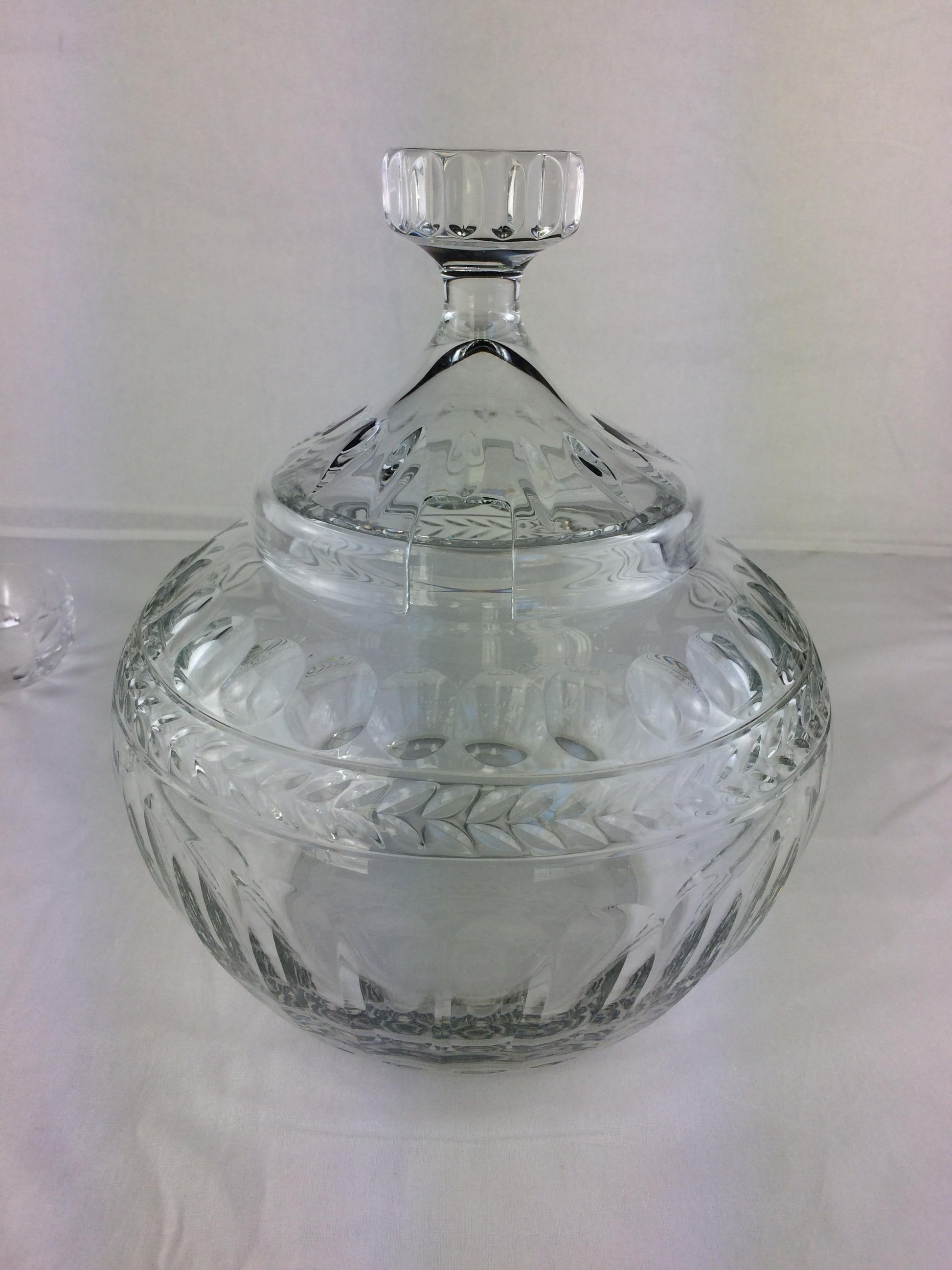 Saint Louis Cut Crystal Liquor Service Stemware Set Barware Service — detail 8