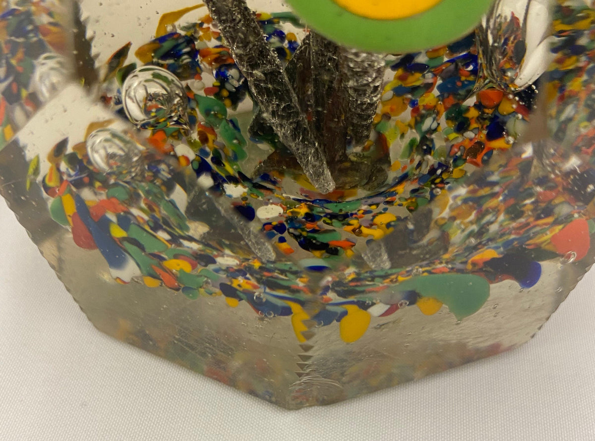 Large Millefiori Paperweight attrib. to Saint Louis, Scrambled Paperweight — detail 5