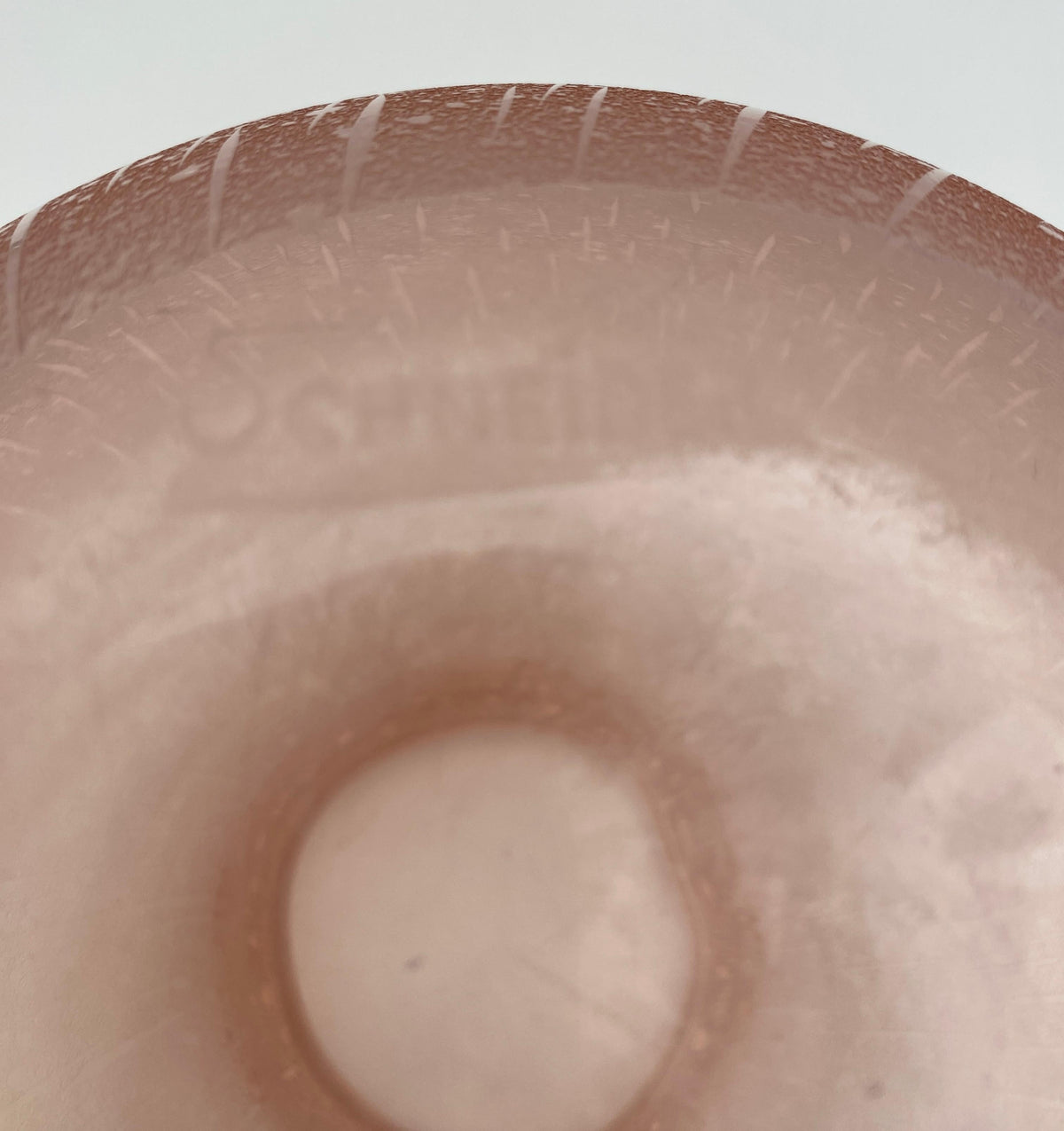Schneider Art Deco Style Art Glass Vase — detail 6