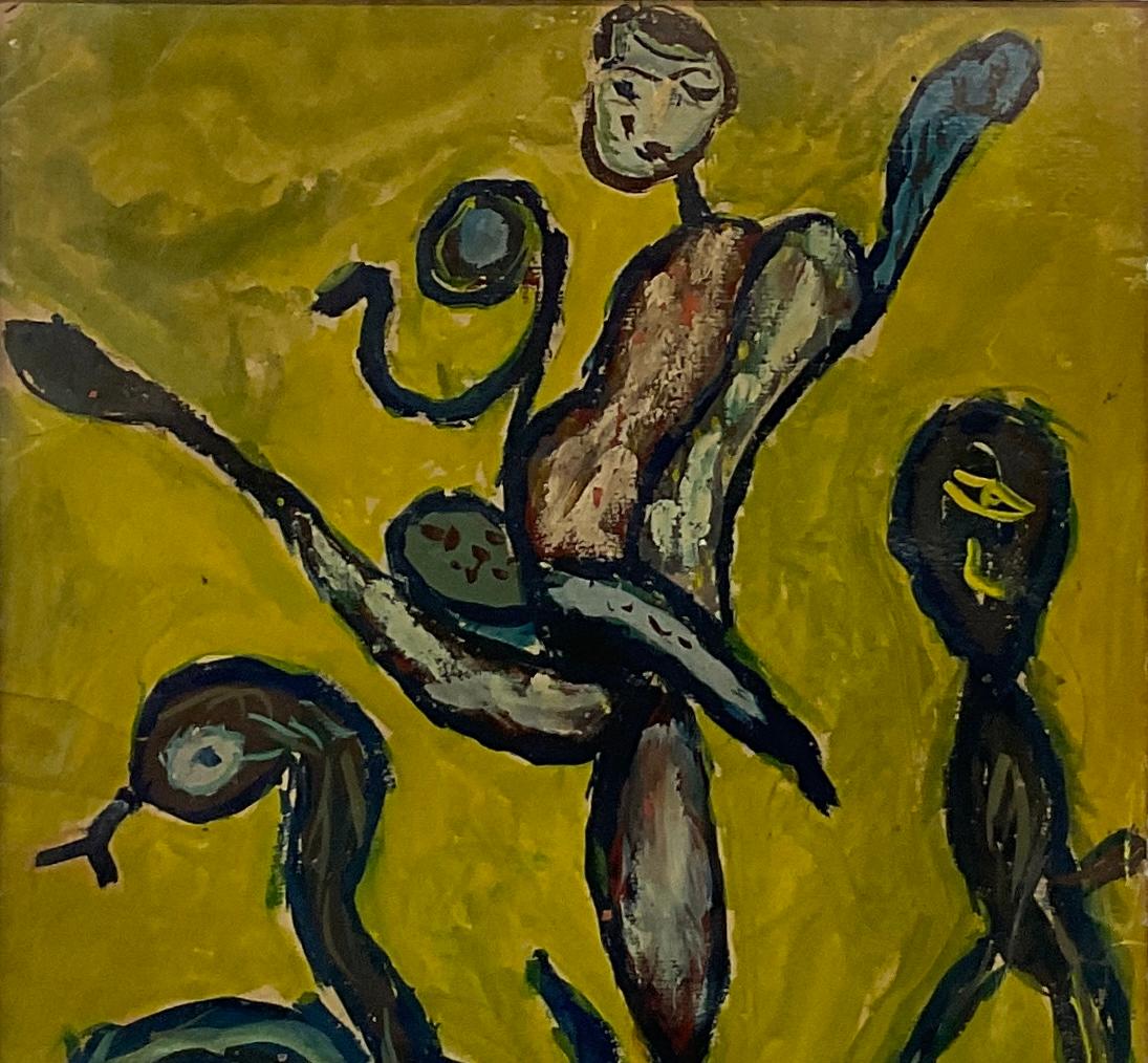 Contemporary Painting Signed Shiago — detail 4