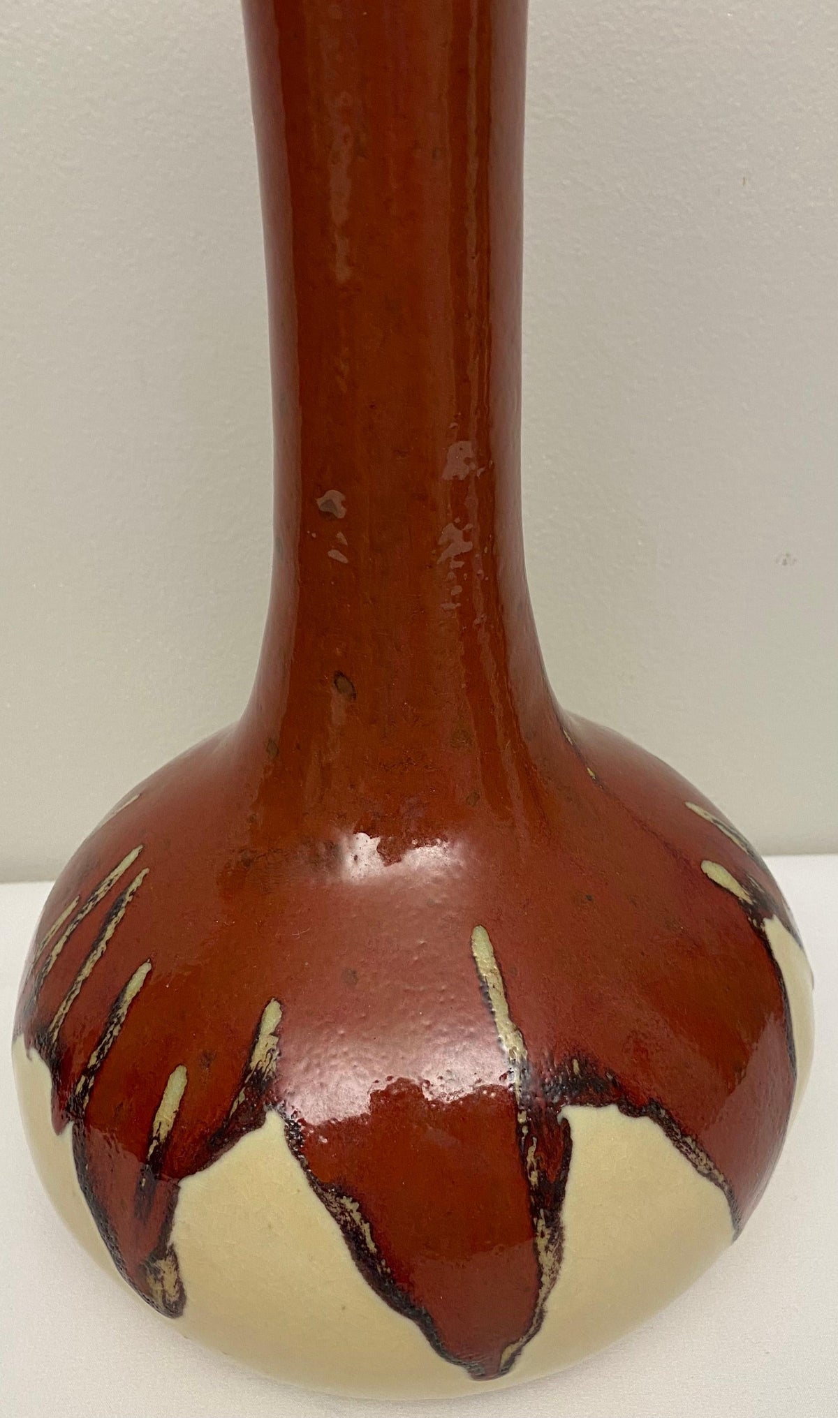 Southwest Native American Style Ceramic Flower Vase — detail 7
