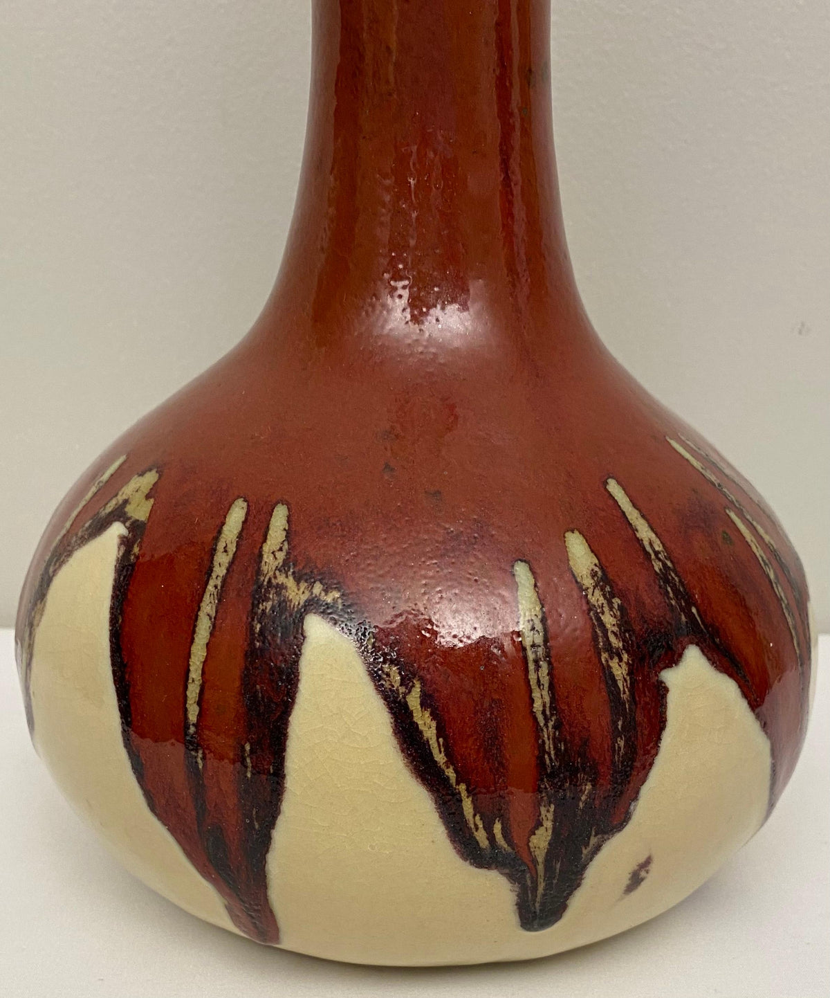 Southwest Native American Style Ceramic Flower Vase — detail 3