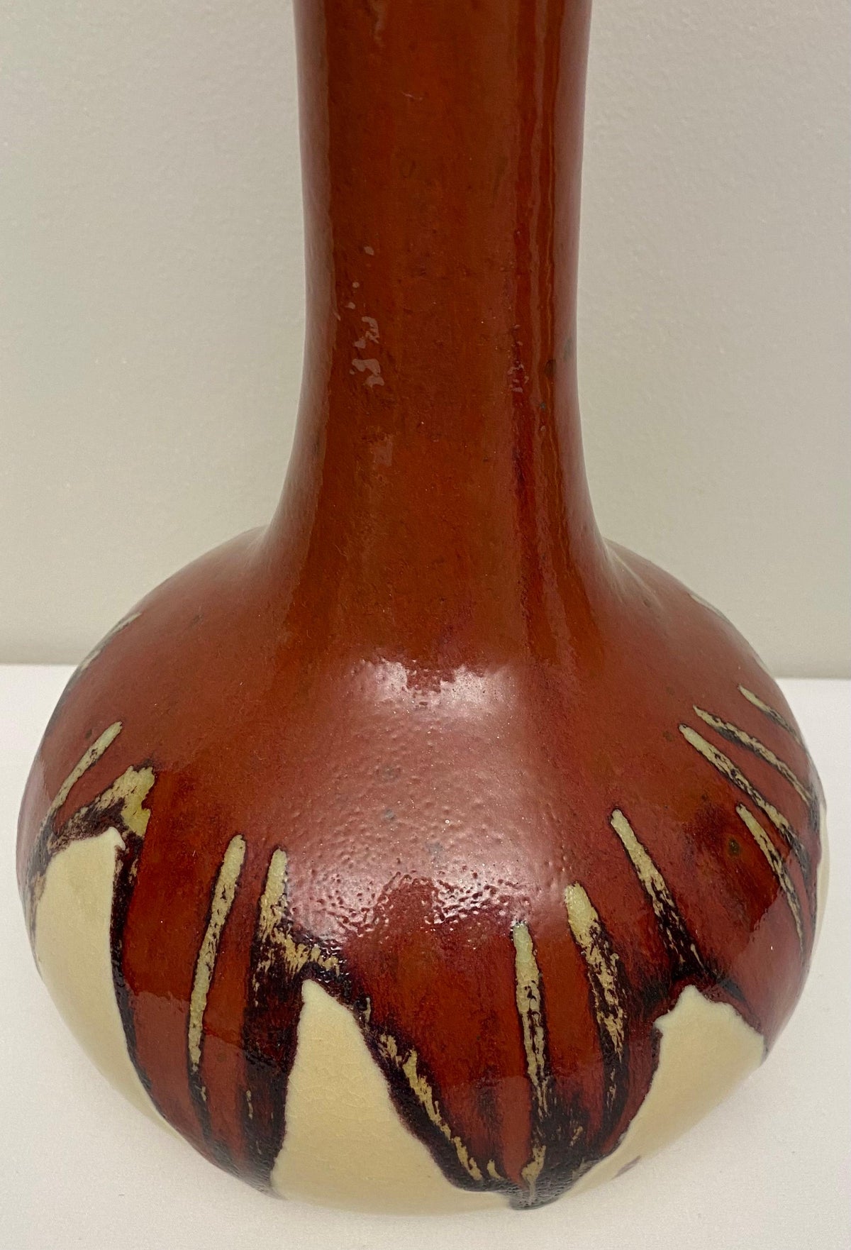 Southwest Native American Style Ceramic Flower Vase — detail 4