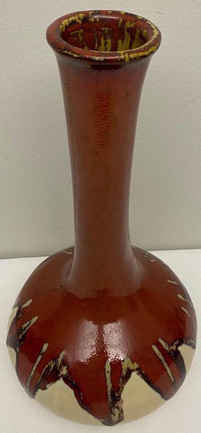 Southwest Native American Style Ceramic Flower Vase — detail 5