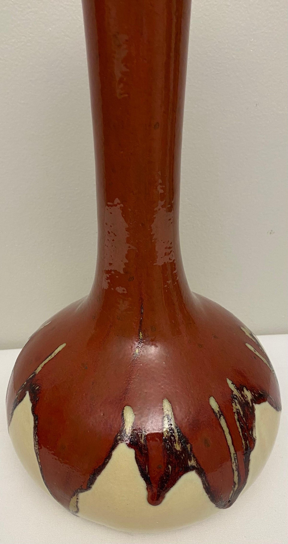 Southwest Native American Style Ceramic Flower Vase — detail 6