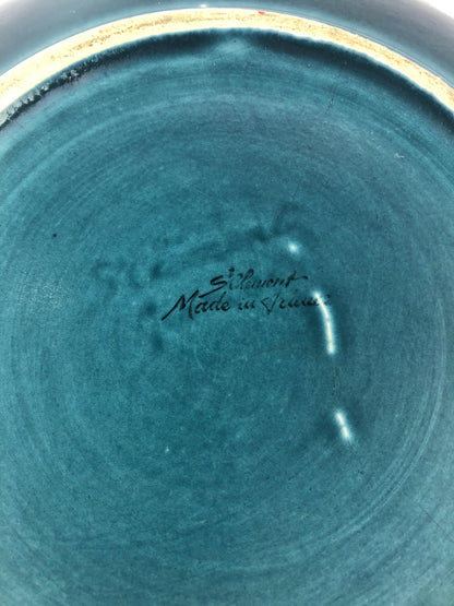 St. Clement Midcentury Ceramic Bowl, Blue — detail 4